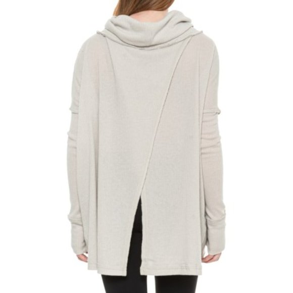 Free People Juicy Long Sleeve Shirt Stone Cold NWT Size XSmall - Picture 3 of 4